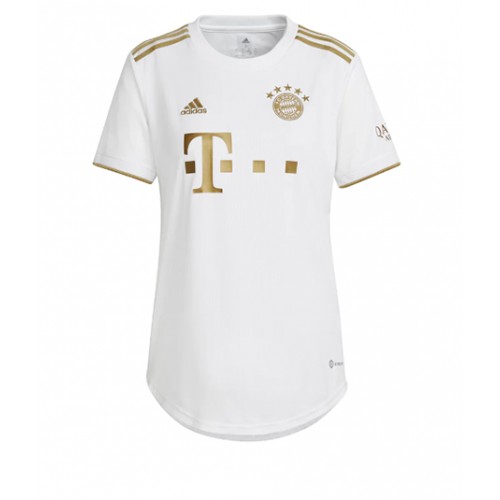 Bayern Munich Joshua Kimmich #6 Bortedrakt Kvinner 2022-23 Kortermet Bayern Munich Joshua Kimmich #6 Bortedrakt Kvinner 2022-23 Kortermet